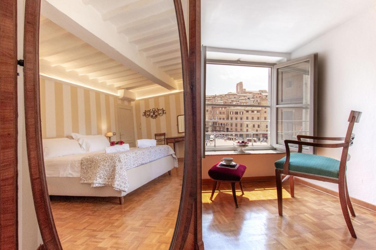 Ferienwohnung Palazzo Chigi Zondadari Siena Exterior foto