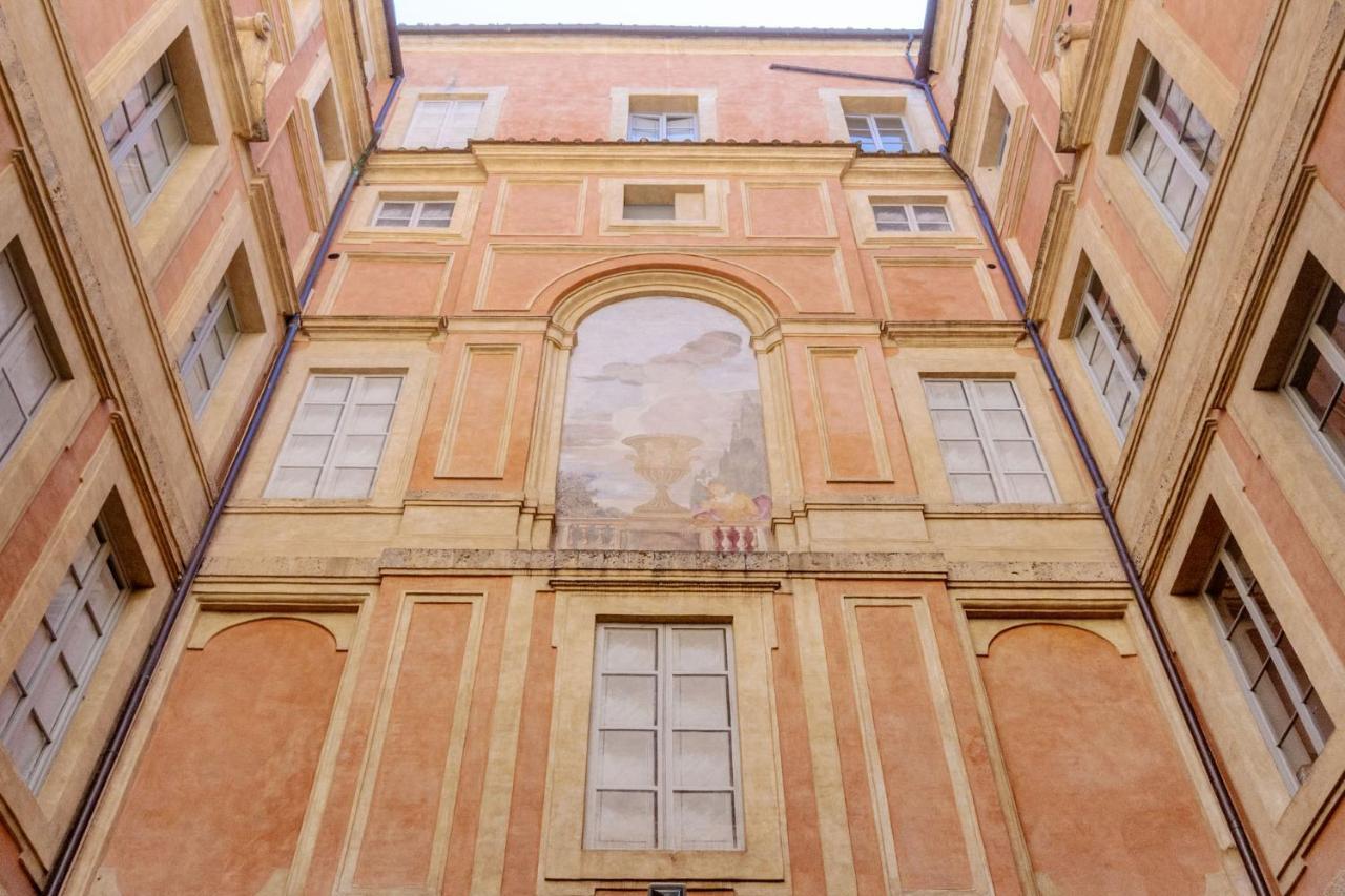 Ferienwohnung Palazzo Chigi Zondadari Siena Exterior foto
